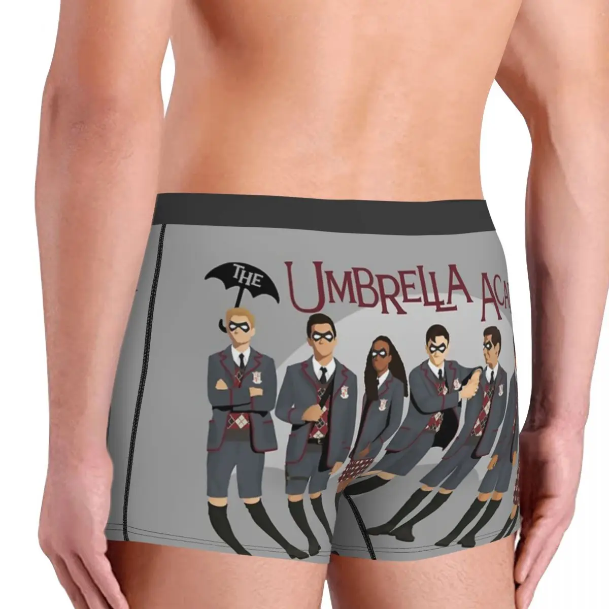 Heren Boxer Shorts Slipje De Paraplu Academy Groep Zachte Ondergoed Mannelijke Nieuwigheid S-XXL Onderbroek