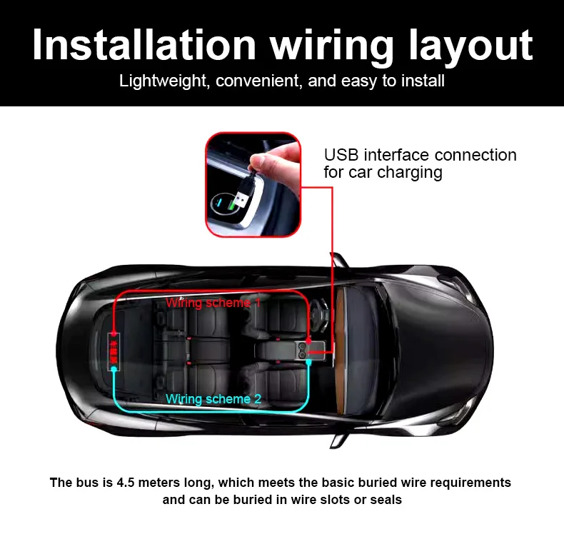 Multifunktionales helles Devil Eyes LED-Licht für die Windschutzscheibe des Autos, flexibel, programmierbar, Scroll-LED-Anzeige, Bluetooth-APP-Steuerung – Detail 14