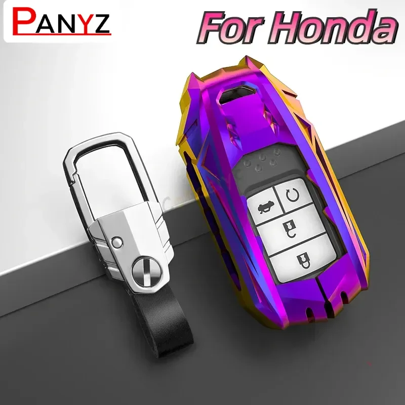 Pour Honda CRV CR-V Fit Civic Accord HR-V HRV City Odyssey XR-V Shell Holder Protector Car Remote Key Case Cover