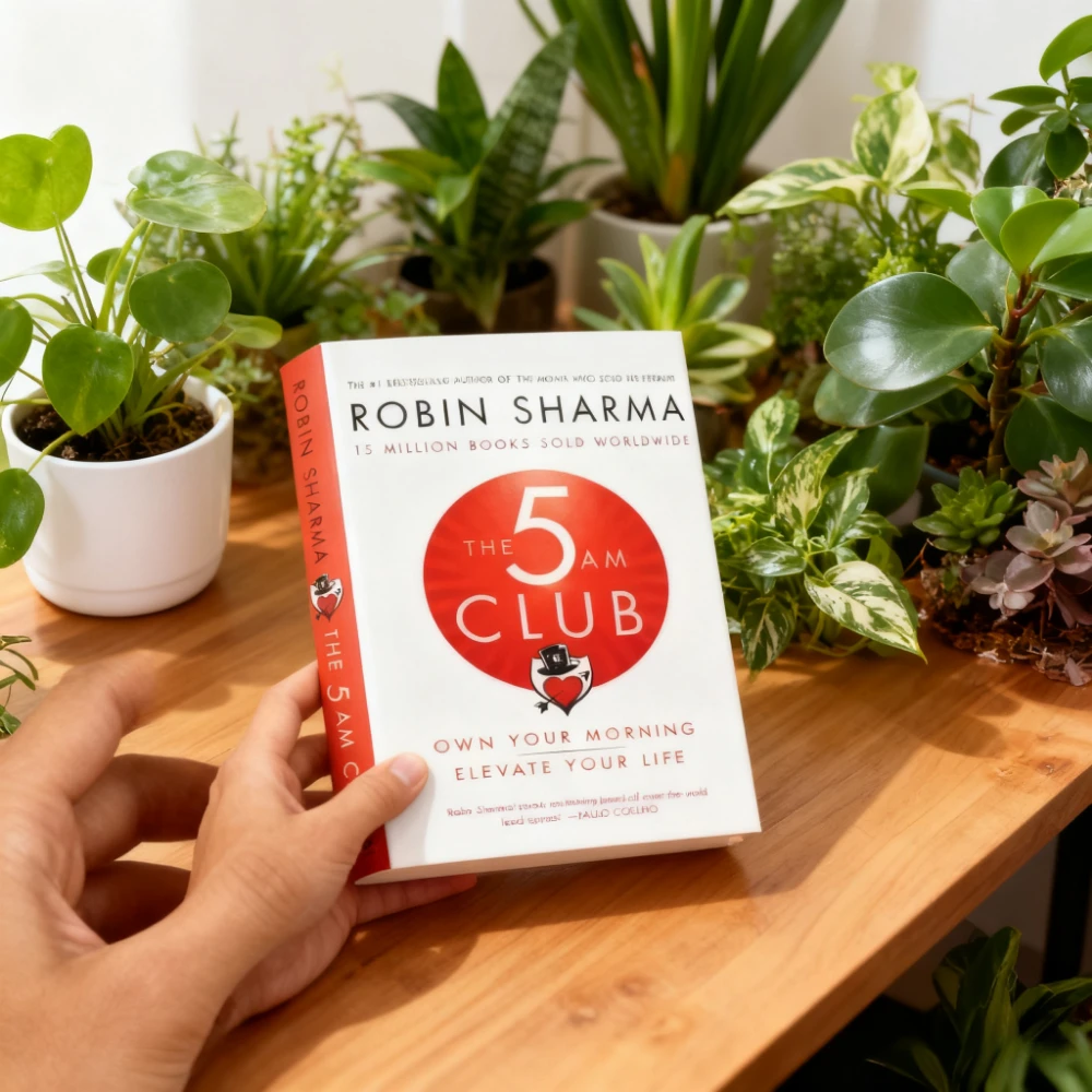 

2025The 5AM Club By Robin Sharma Own Your Morning Elevate Your Life English Book psicologia libros book books