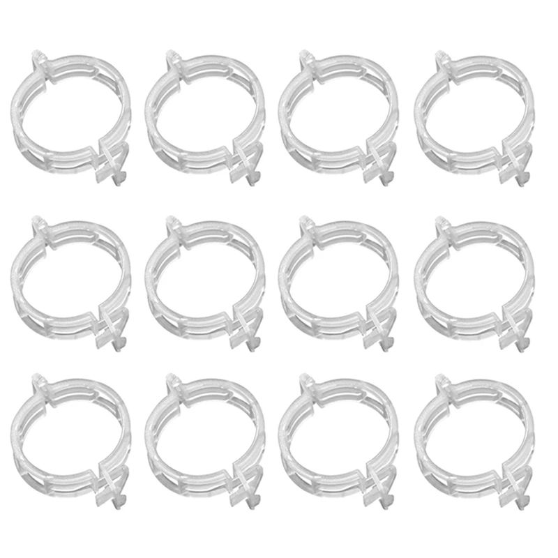 

AC88-1200PCS Secured Plastic Plant Clip Plastic Trellis Clips Plant Support Clips Grape Vine Vegetables Plant Fixing Clips