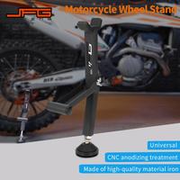 Motorcycles Rear Wheel lift Stand Paddock Stand Portable Single Sided Front Support Foldable Tire Repairing Tool For KTM HONDA