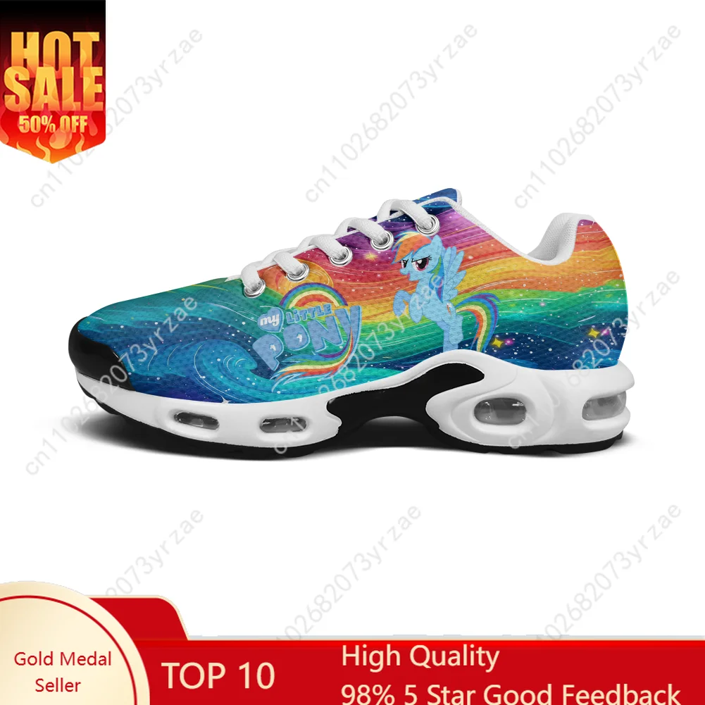 

Rainbow Dash Air Cushion Sneakers Man Woman Blue Sneaker My Little Pony Friendship Is Magic Fashion Custom Shoe Cosplay Footwear