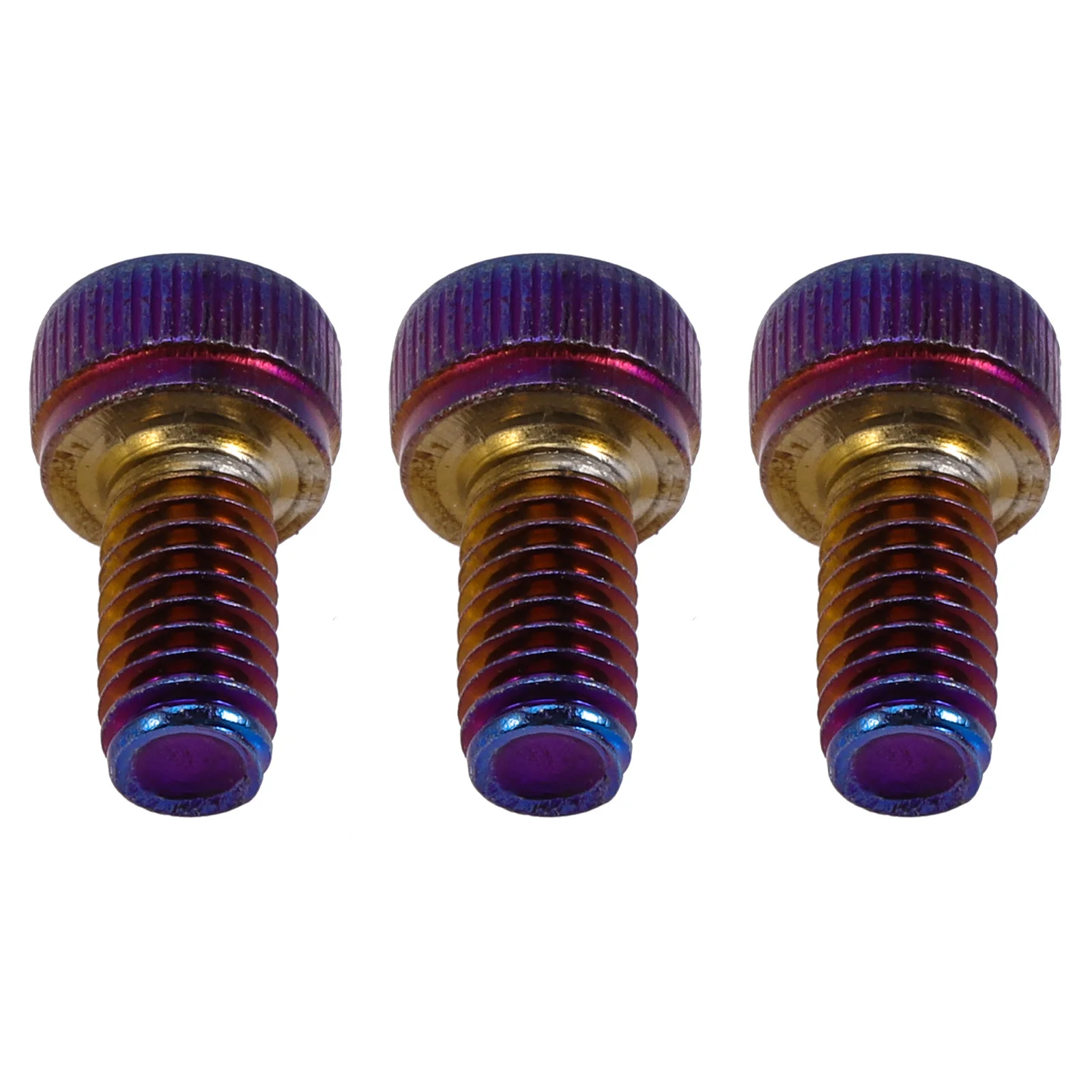 

3Pcs Electric Guitar Bridge Screws Sturdy Corrosion-Resistant Easy Install Polished Surface for Guitar Replacement Parts