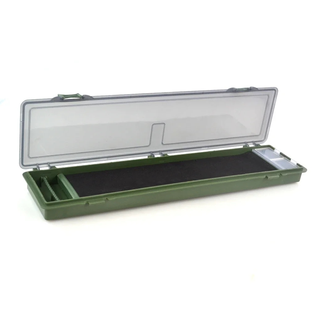 Carp Fishing Tackle Box Stiff Hair Rig Board with Pins Carp Fishing Rig Box Wallet Rig Storage Box