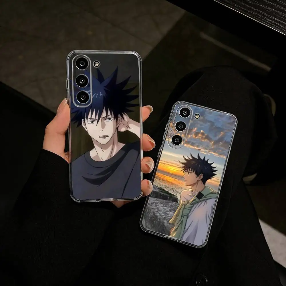 Fushiguro Megumi Anime Phone Case For Samsung Galaxy A91,80,73,72 ,71,53,52,32 ,31,22,21s,20,Transparent Case