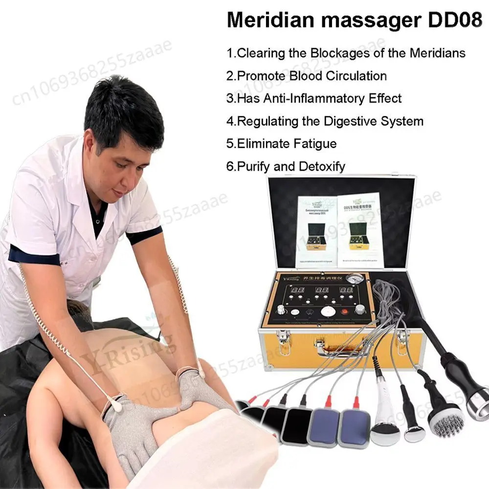 

New Bioenergy Massage Machine Bioelectric Meridian Dredge Pulse Dds Bio Electric Body Massager Physiotherapy Instrument