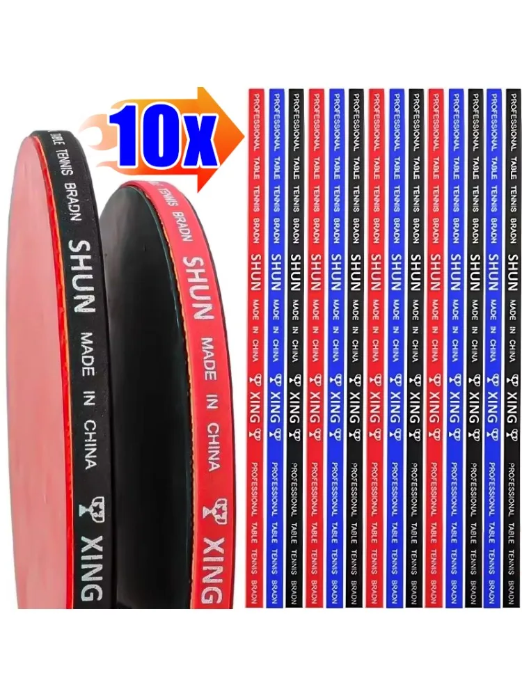 Bord de raquette de Tennis de Table, 2/4/10 pièces, bande de protection en éponge épaisse, plaque inférieure de raquette, bande de protection auto-adhésive