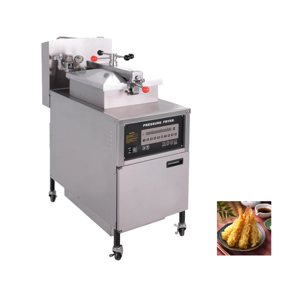 forKFC MCD 25L Gas Chicken Pressure Fryer Crispy Chicken Frying Machine