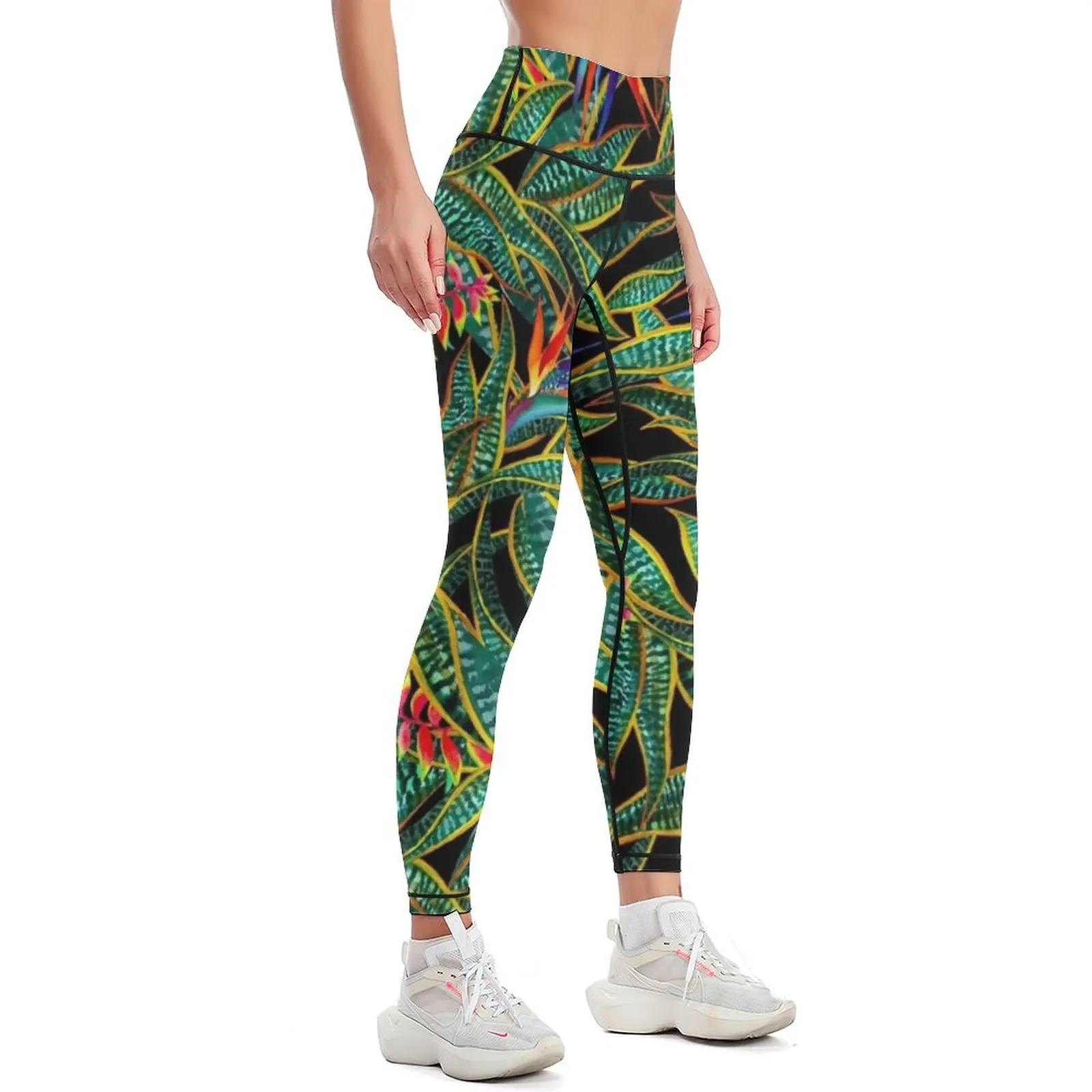 dark cactus party Leggings gym top sport legging Women's trousers active wear Womens Leggings