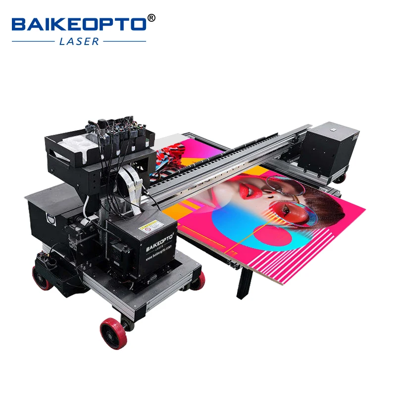 TH-D1400WX 2 IN 1 Wall Floor UV Printer 3D 5D Vertical Mural Printing Machine Automatic Ground Wall Art Inkjet Printer for Tile