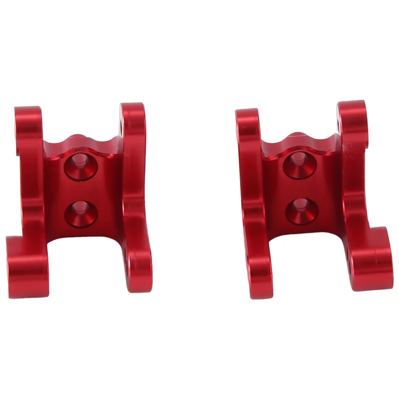 LMT 4S King Sling 4WD Monster 1/8 RCトラック交換用メタル合金製アッパー/ロアショックアブソーバーマウントブラケットセット 2個