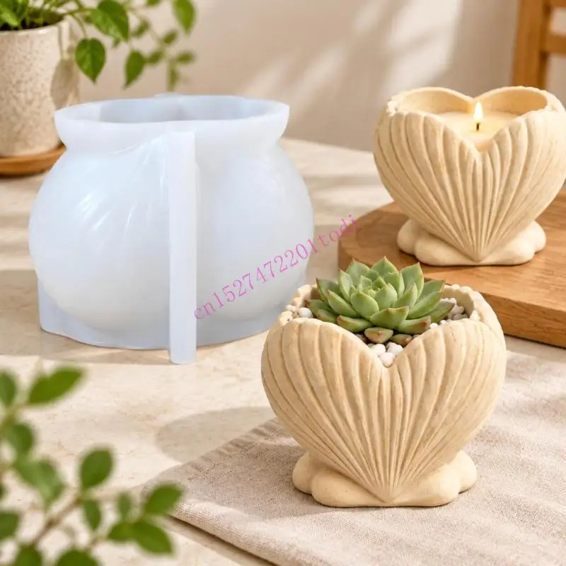 Flexible Craft Casting Mold for Decorative Containers and Pieces M76B