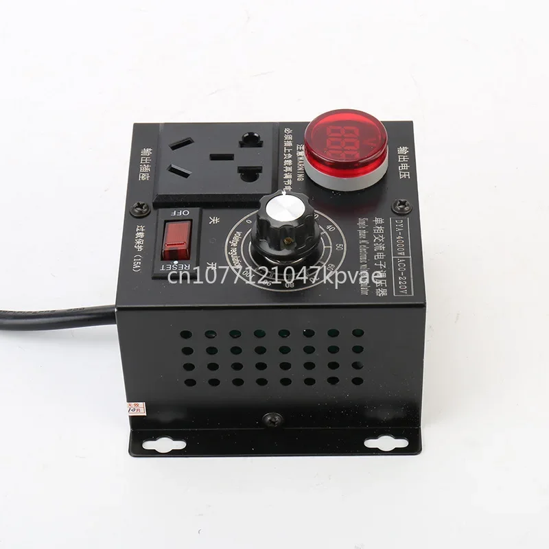 220v ac electronic voltage regulator, adjustable motor controller, fan fan, stepless temperature and dimming