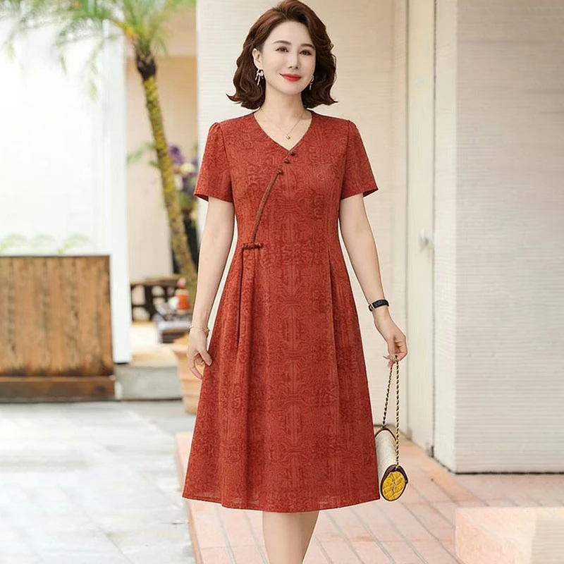 Summer Dress for Women Clothing Vintage Fashion Clothes  Asian style Elegant Ethnic Style Streetwear Fairycore Hotsweet
