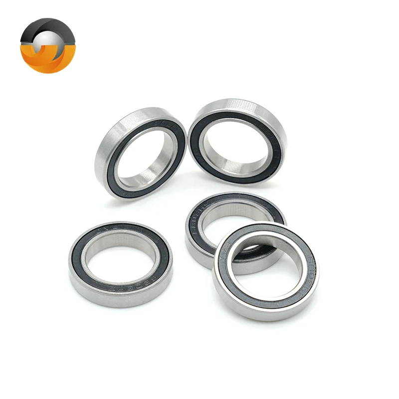 

10PCS 6803RS Bearing 17X26X5 mm ABEC-7 Metric Thin Section 61803RS 6803 RS Ball Bearings 6803RS