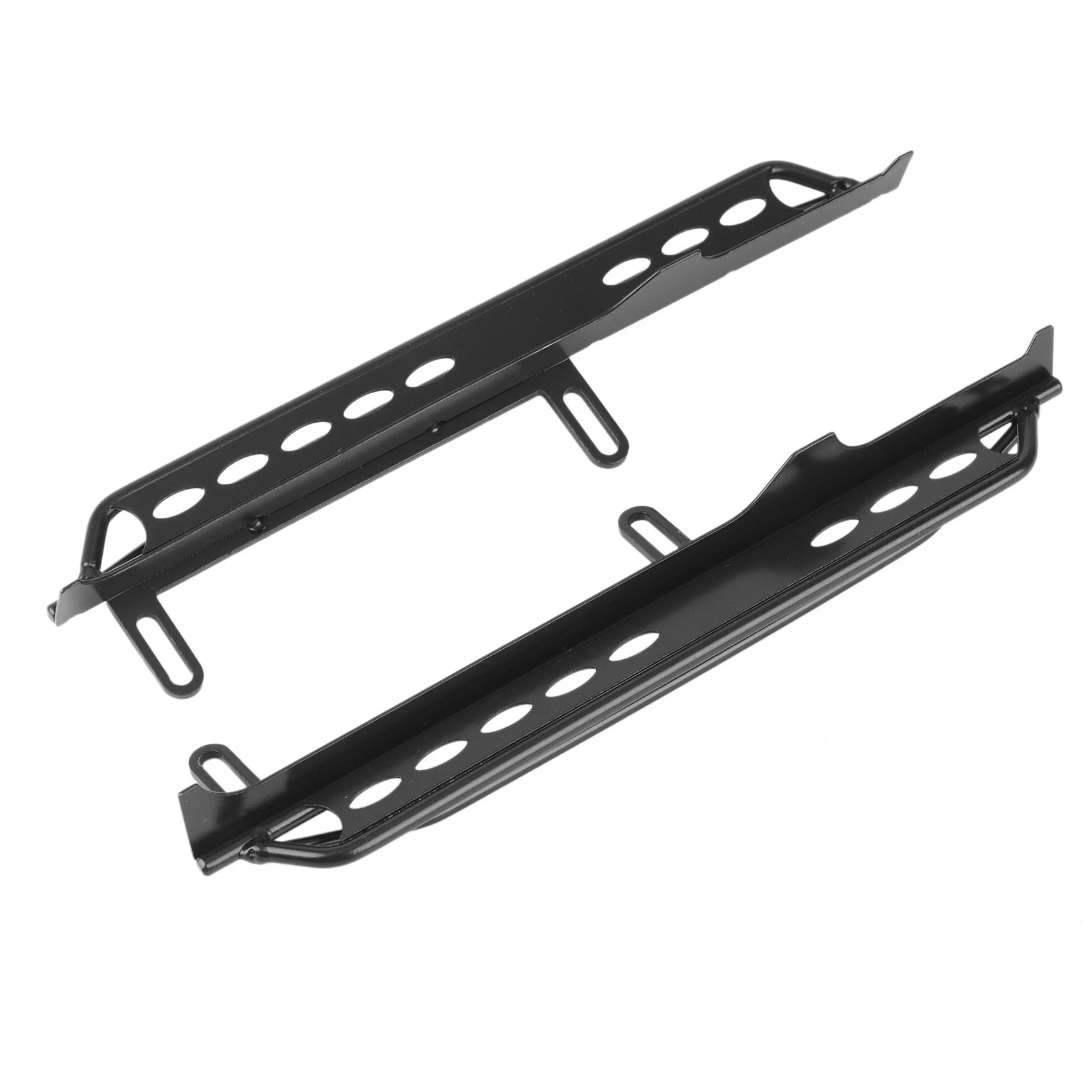 2PCS Rock Sliders Metal Pedal Side Board for 1/6 RC Crawler Car Axial SCX6 Jeep JLU Wrangler Upgrade Parts