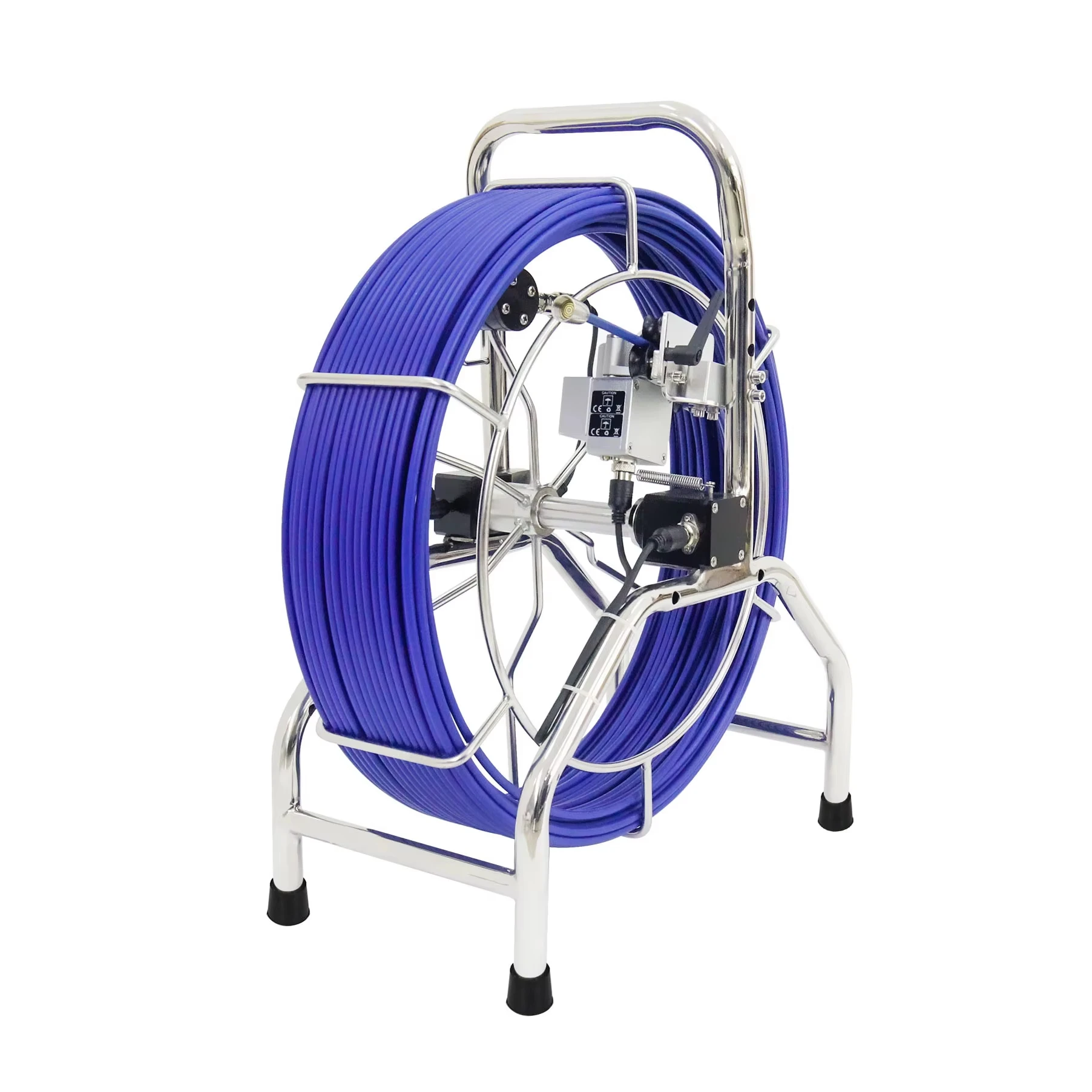 38mm Camera Head 7inch Screen 512 HZ Transmitter Pipe Locator Plumbing Pipeline Drain Camera Pipe Inspection Camera