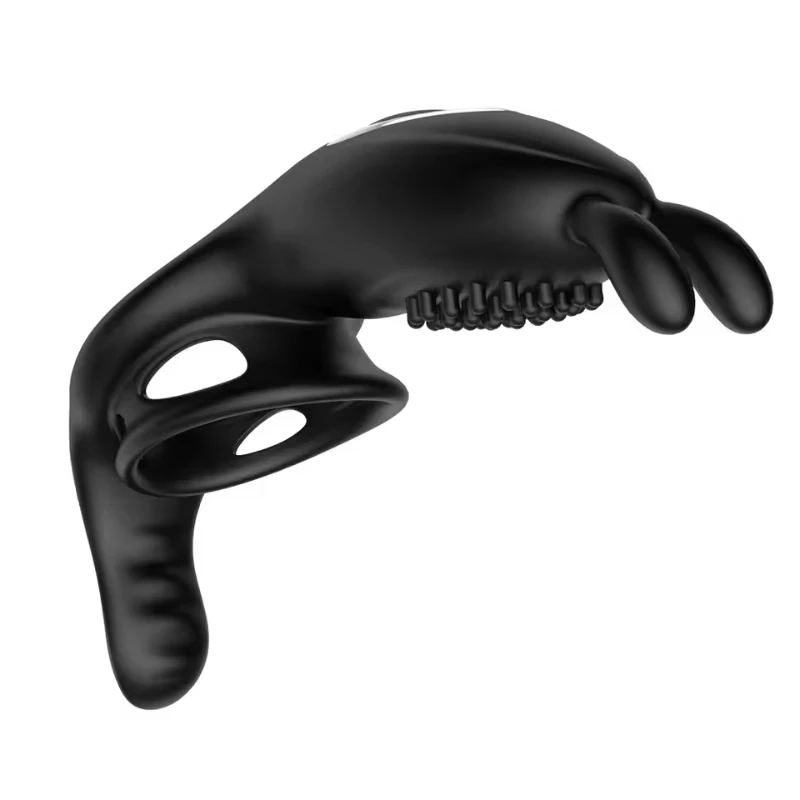 تهتز ديك خاتم الديك البظر محفز القضيب تأخير القذف هزاز 9 سرعة لاسلكي للتحكم عن بعد للأزواج Sextoy