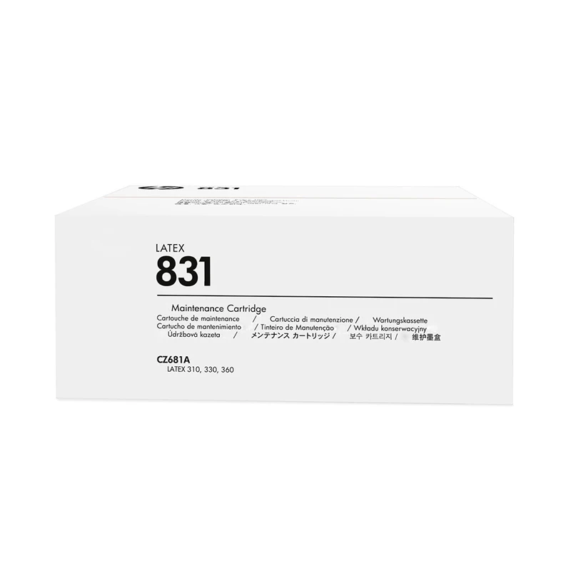 Brand New CZ681A For HP 831 Latex Maintenance Cartridge For HP Latex 110 115 310 315 330 335 350 360 365 370 560 570 Printers