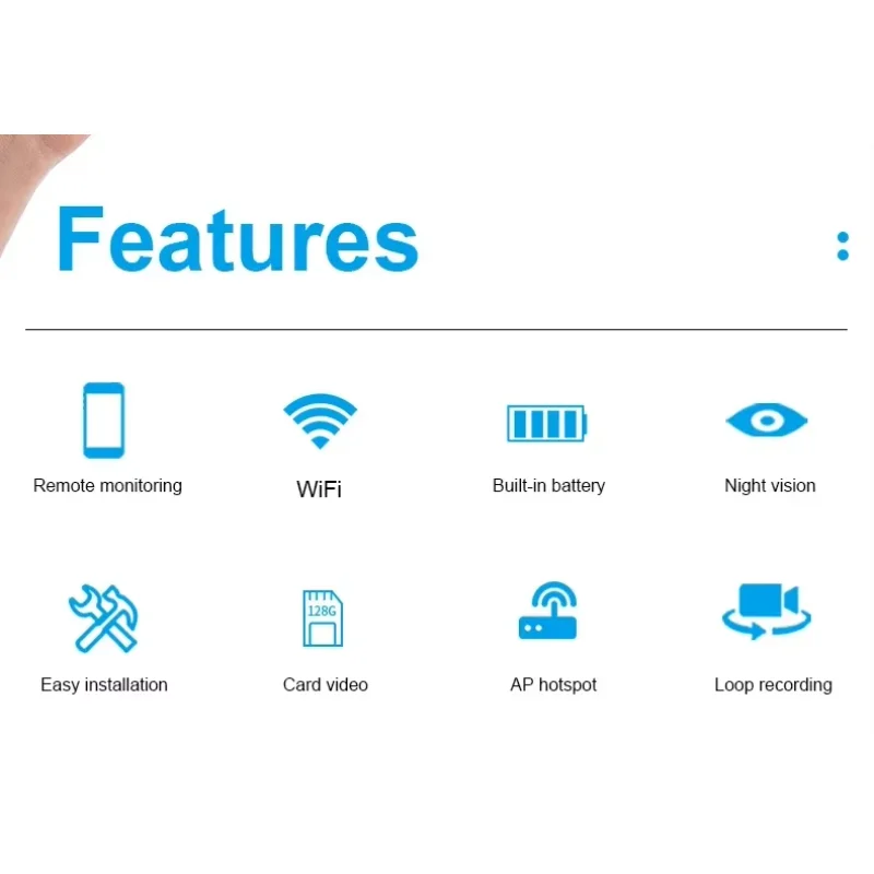 WK11 Mini Wifi Camera Wireless 1080P Video Clear IR Night Vision Motion Detection Home Security Surveillance Camera Baby Monitor