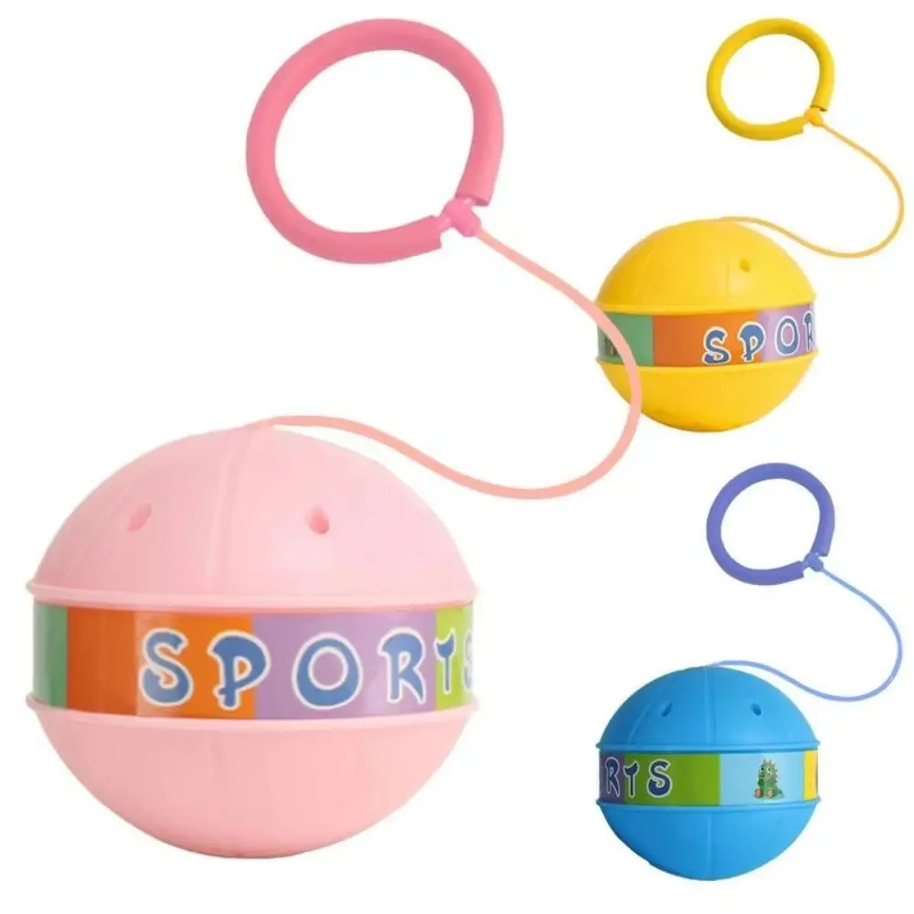 Pé hoop bola luminosa pé pulando bola balanço exercício esportes tornozelo pular bola pular cordas esportes altura crescimento