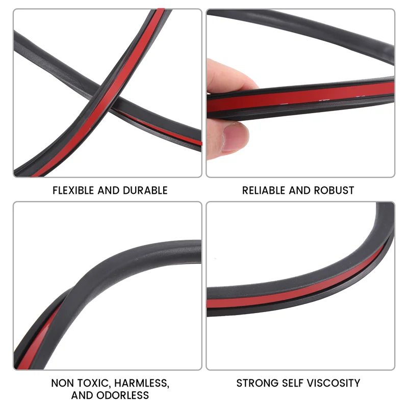 

L37A-Уплотнение люка на крыше, прокладка рамы люка 8R0877459A для Q5 2011-2017 SQ5 2014-2017, водонепроницаемая полоса люка на крыше