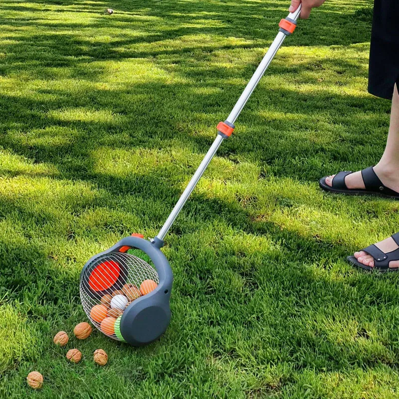 Rolling Nut Collector 50.6 Inch Lightweight Nut Picker For Orchard Walnut Hazelnut Acorn Collection Farm Fruit Picking Equipment