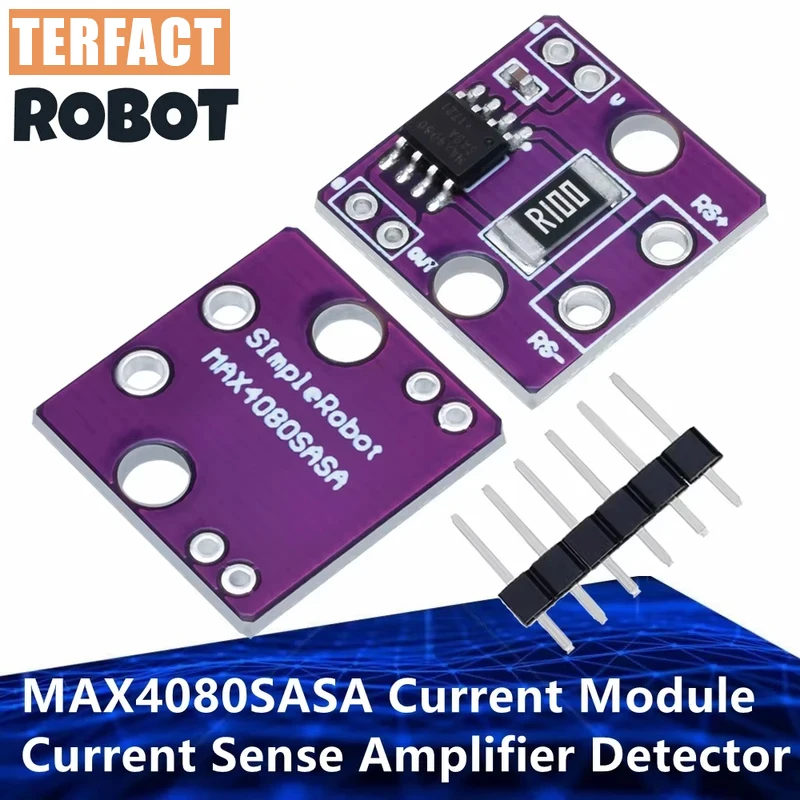 1~10PCS MAX4080 MAX4080SASA Current Module Current Sense Amplifier Detector Module High Precision 4.5V 190uA For Arduino