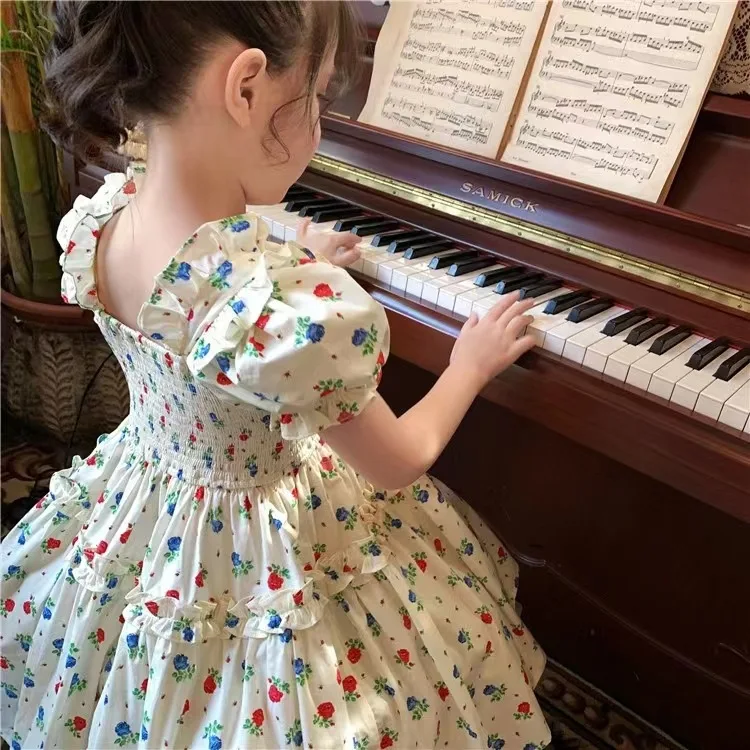vestido-infantil-feminino-2026-novo-de-verao-moderno-com-manga-bufante-e-estampa-floral-casual-e-doce-modelo-evase-para-criancas-maiores