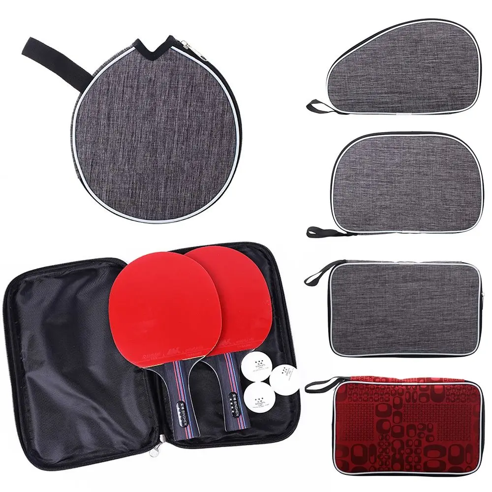 

Training Professional Sport Supplies Ping Pong Paddles Case Capacity Single Paddle Table Tennis Rackets Bag With Belt