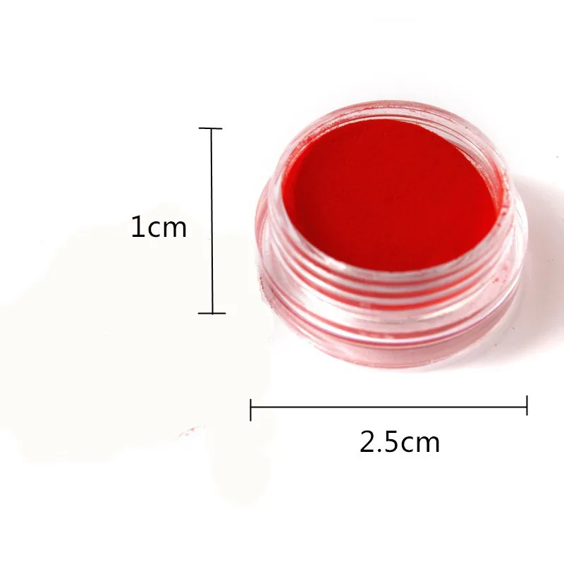 18 Colors Acrylic Powder Crystal Powder Nail Art DIY Carving Design Acrylic Powder Set Use With Acrylic Liquid Nail Art Tool