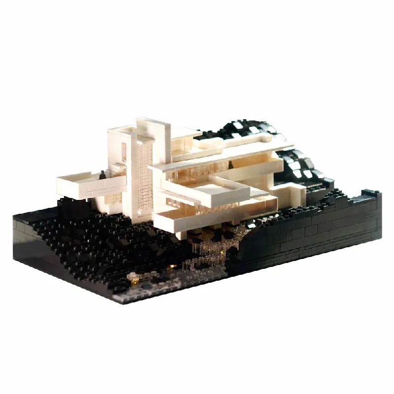 Villa Tugendhat Bouwstenen Street View Origineel Ontwerp Model Baksteen Montage Kleine Deeltje Speelgoed Volwassenen Cadeau Verzamel Decor