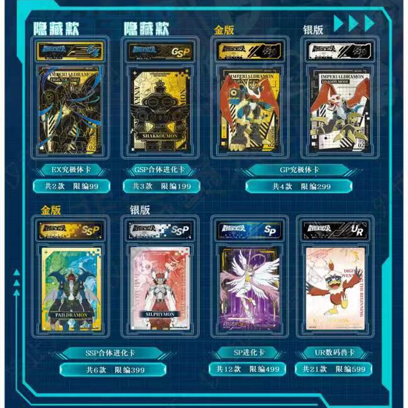 Digimon Card Anime Digital monster Adventure Collection Cards Hobbies Gifts Board Game Children Toys Card.Fun