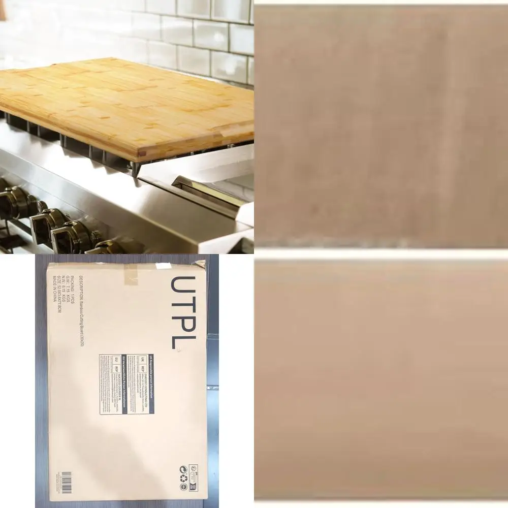 

Large Bamboo Cutting Board 30x20 Inches - Over Sink Butcher Block with Juice Groove for Kitchen Prep