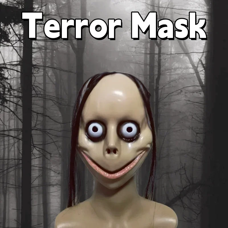 Funny Mask Adult Horror Devil Halloween Cosplay Party Scary Creepy Masquerade Carnival Prop Costume Accessory Wacky