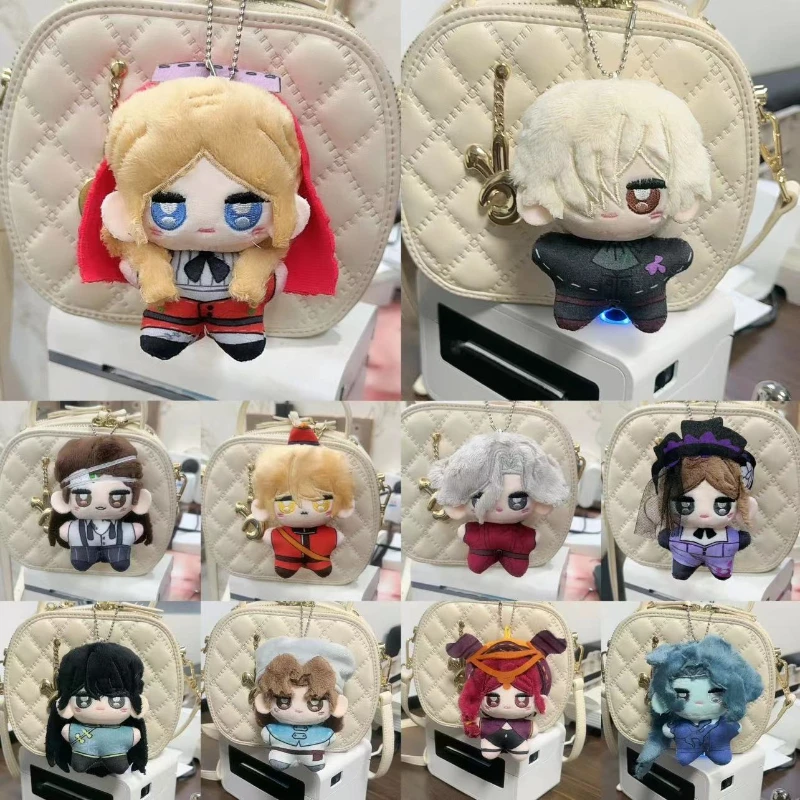 10cm Identity V Plush Pendant Soft Stuffed Keychain Doll Toy Anime Plushie Figure Freddy Riley Aesop Norton Campbell Xmas Gifts