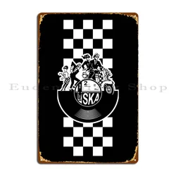 In the mood for ska Metal Sign Wall Decor Party Wall Cave personalizzato Club Bar Tin Sign Poster