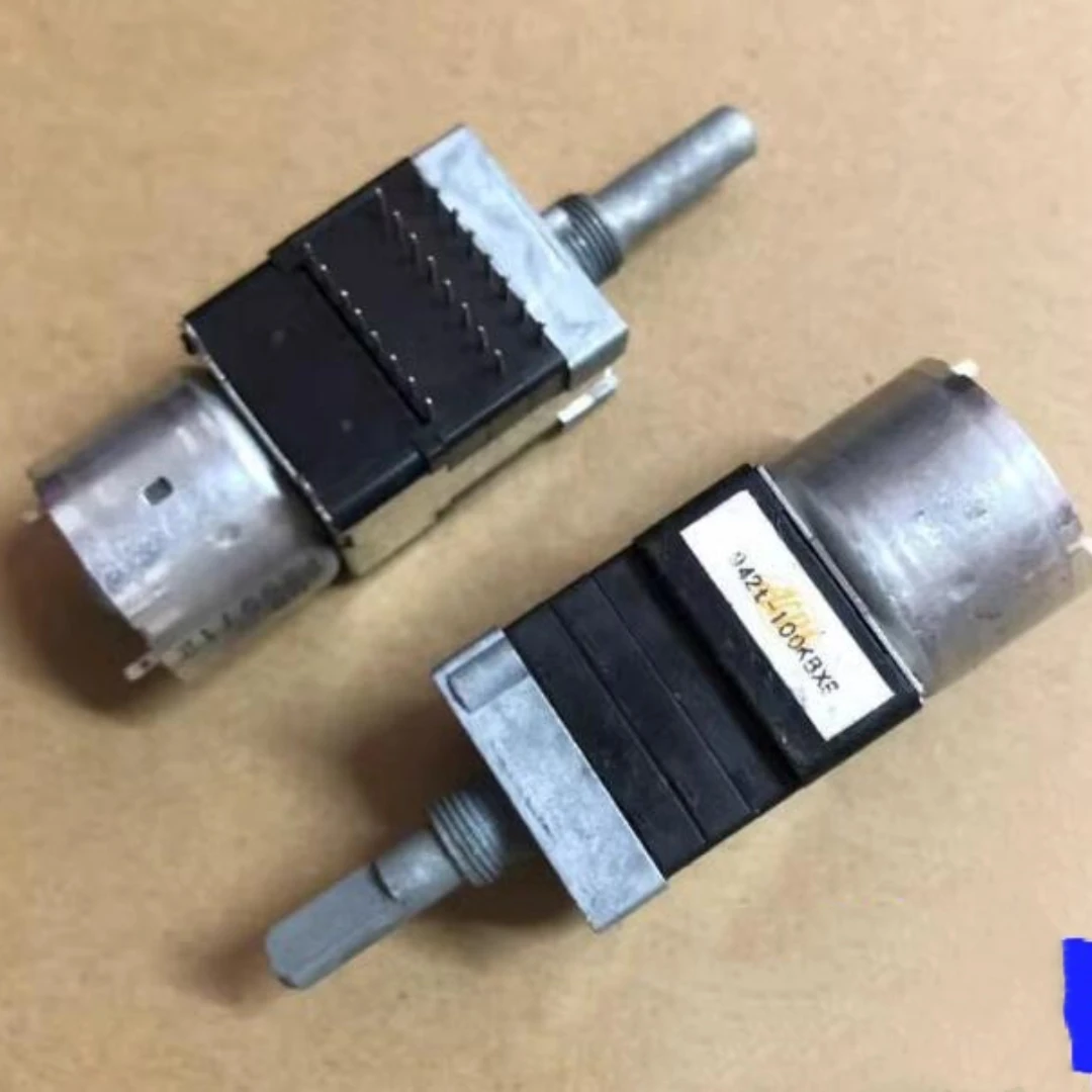 2pcs/LOT Motor Potentiometer RK168 6-link B100K Remote Control Power Amplifier Volume Adjustment DIP24 with Tap