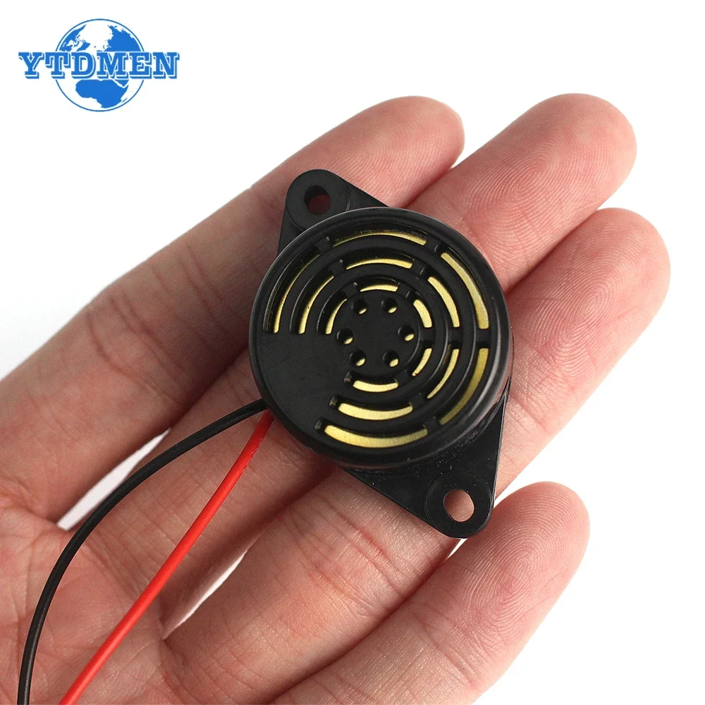 5PCS SFM-27 Active Buzzers DC 3-24V Alarm Continuous Beep 95DB Beep Alarm Speaker High-decibel Piezo Buzzer for Arduino