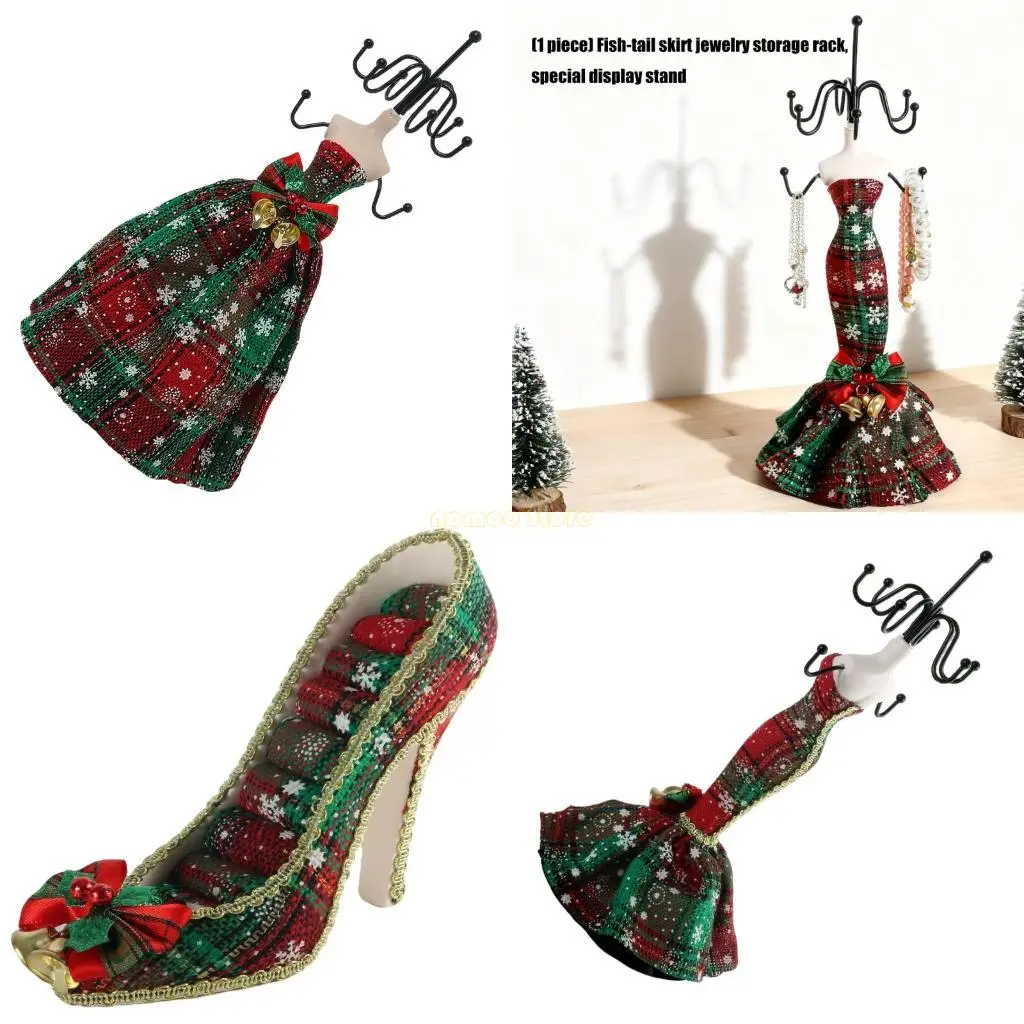 

31BF Decorative High Heel Themed Jewelry Rack For Organized Accessory Storage