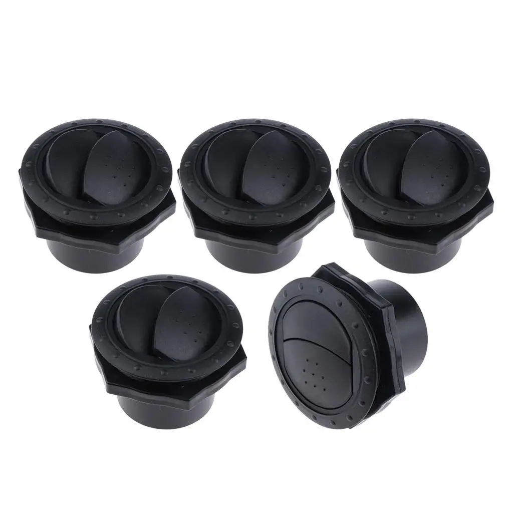 Marine Air Outlet Vents Low Noise Plastic Ventilation Grille Boat Parts for Yacht RV Bus Air Conditioning