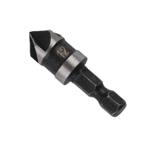 Countersink Drill Bit Woodworking Carbon Steel Chamfer Chamferer For Wood Hexagon Metals Power Tools 12/16/19mm