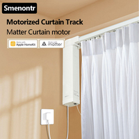 Tuya Matter Smart WiFi Curtain Motor Custom Electric Track Rail Rod Support Alexa/google home Automatic Curtains System