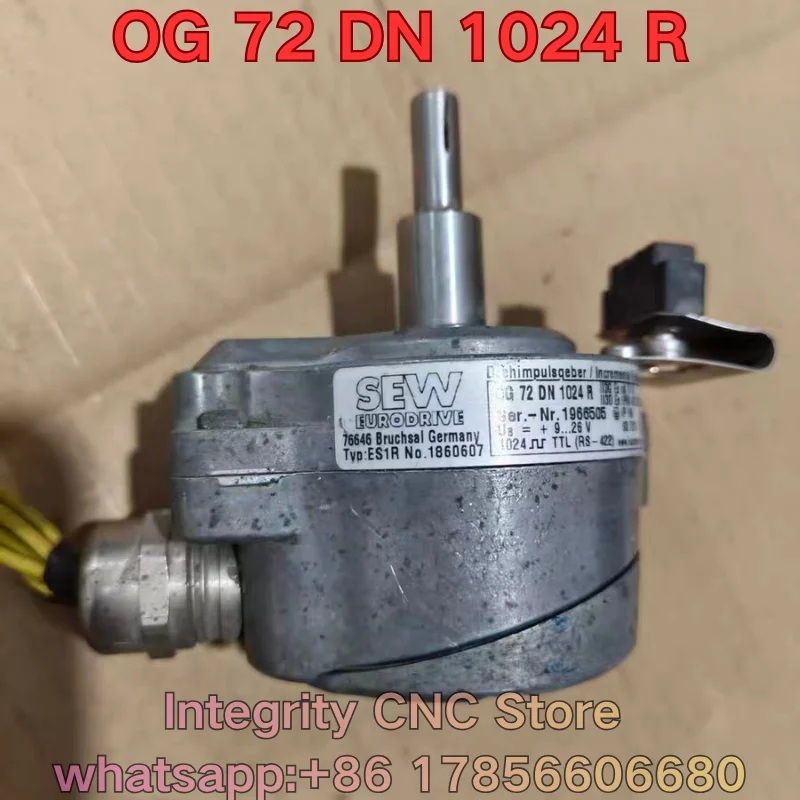The second-hand OG72DN1024R OG 72 DN 1024 R 1860607 encoder function test is normal. - view 2