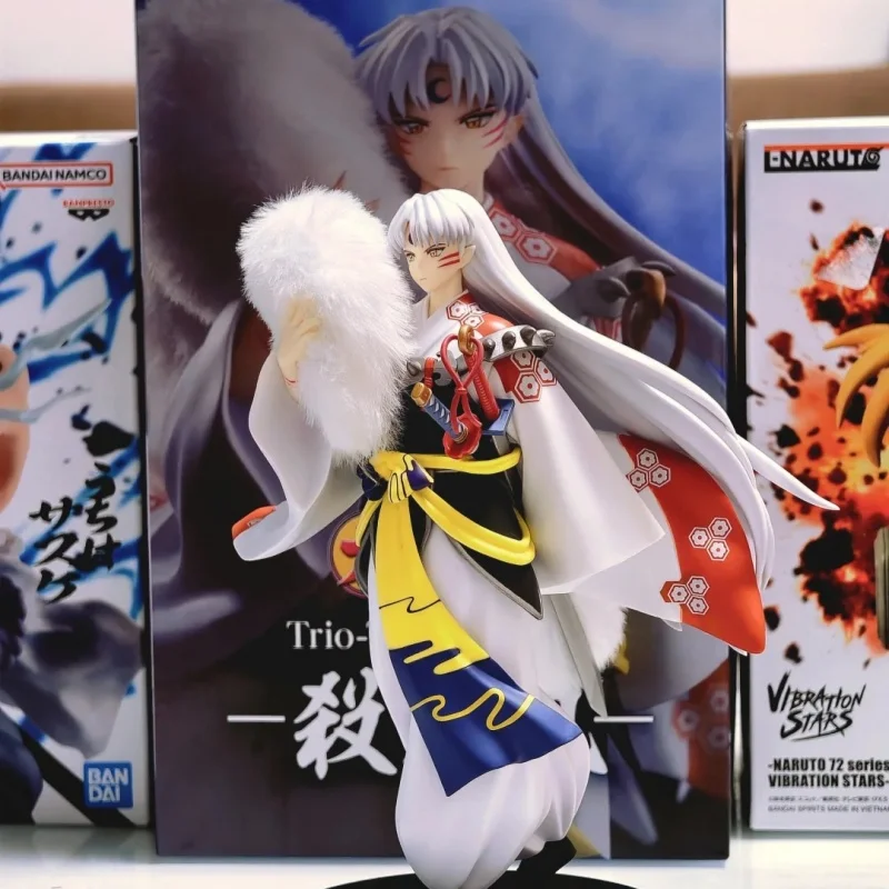 Коллекционная фигурка Furyu Inuyasha Sesshomaru Trio Try It Vol 2 из ПВХ для фанатов аниме, в наличии