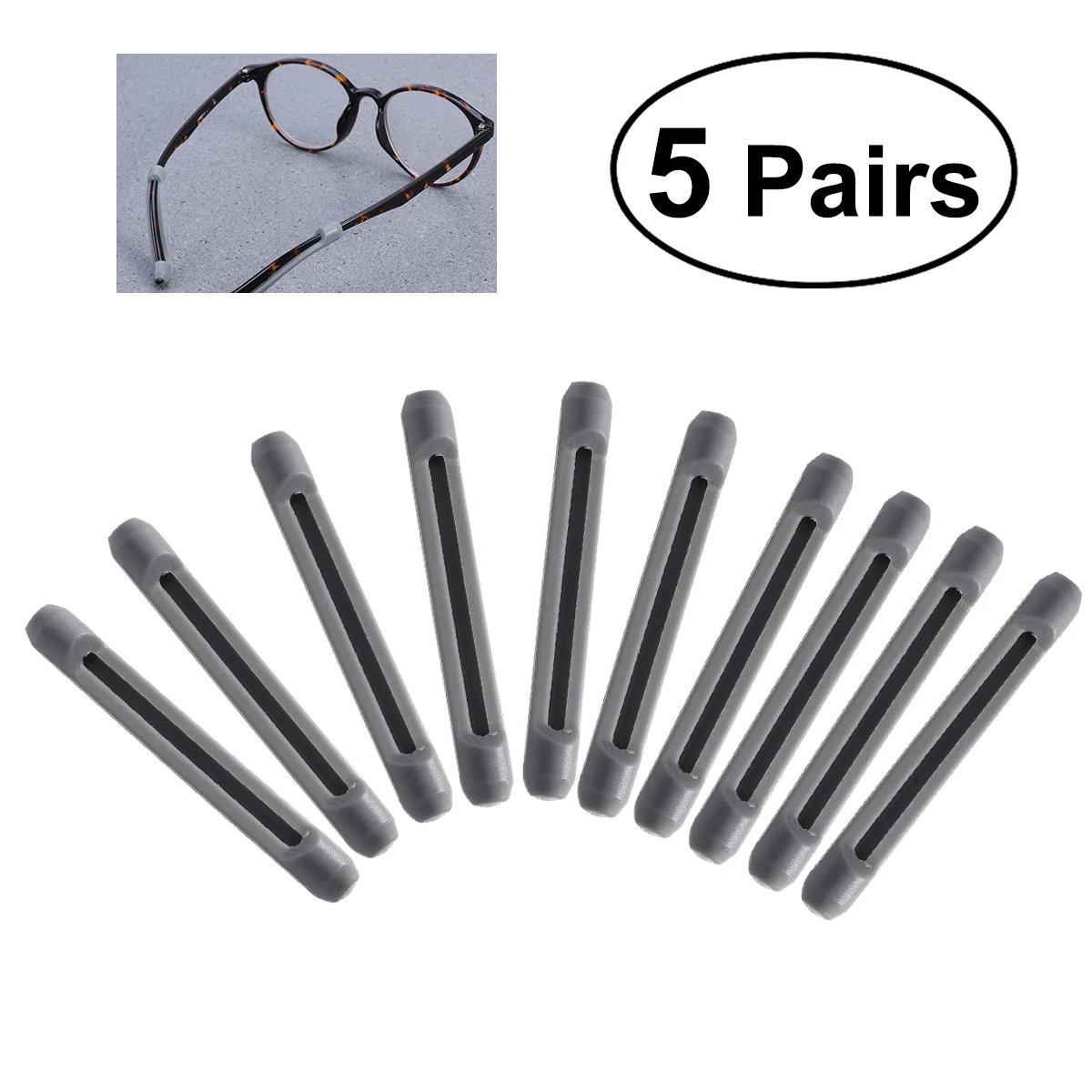 

Anti-Slip Glasses Cover Silicone Ear Hooks Eyeglasses Leg Accessories Fit All Sunglasses Eyewear Non-Slip for Sports