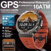 2025 New For HUAWEI GPS Smart Watch Men 10ATM IP69K Waterproof Smart Watches Compass Altimeter Barometric 1.43'' AMOLED Bracelet