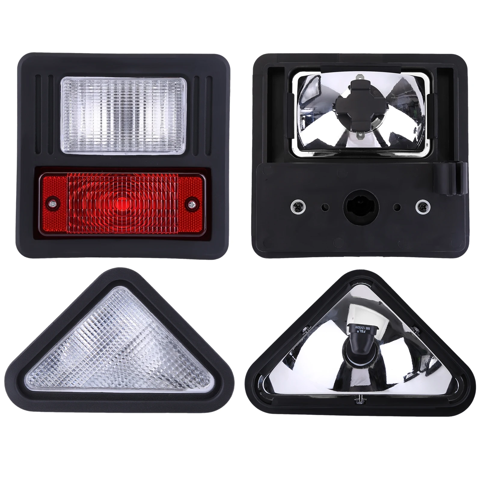 

For Bobcat S150 S175 S185 S205 S220 S250 S300 Front and Rear Light Kit 6718043 6670284 6718042