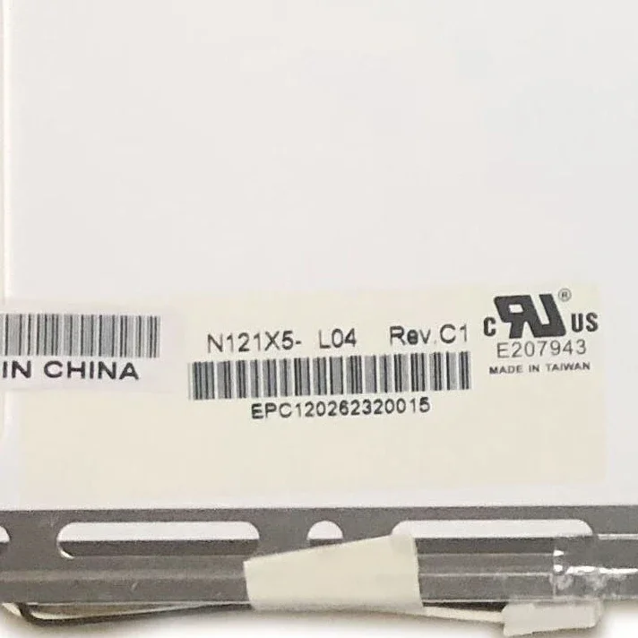 N121X5-L04 fit N121X5-L01 HT121X01-100 N121X5-L03 LTN121XJ-L05 LTN121XJ-L07 LTN121XJ-L022 0PIN XJ Laptop LCD Screen 1024X768